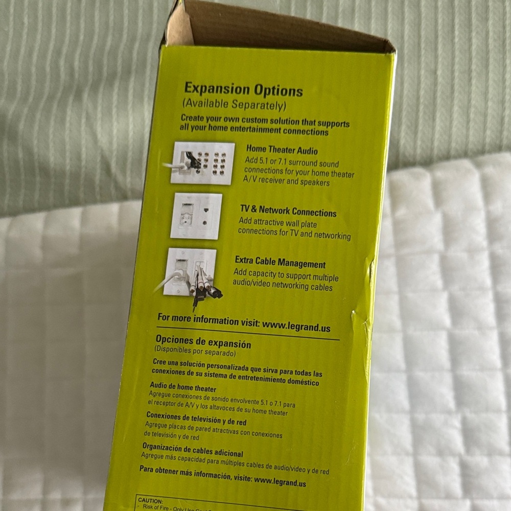 Legrand In-Wall TV Power Kit - Picture 4 of 4